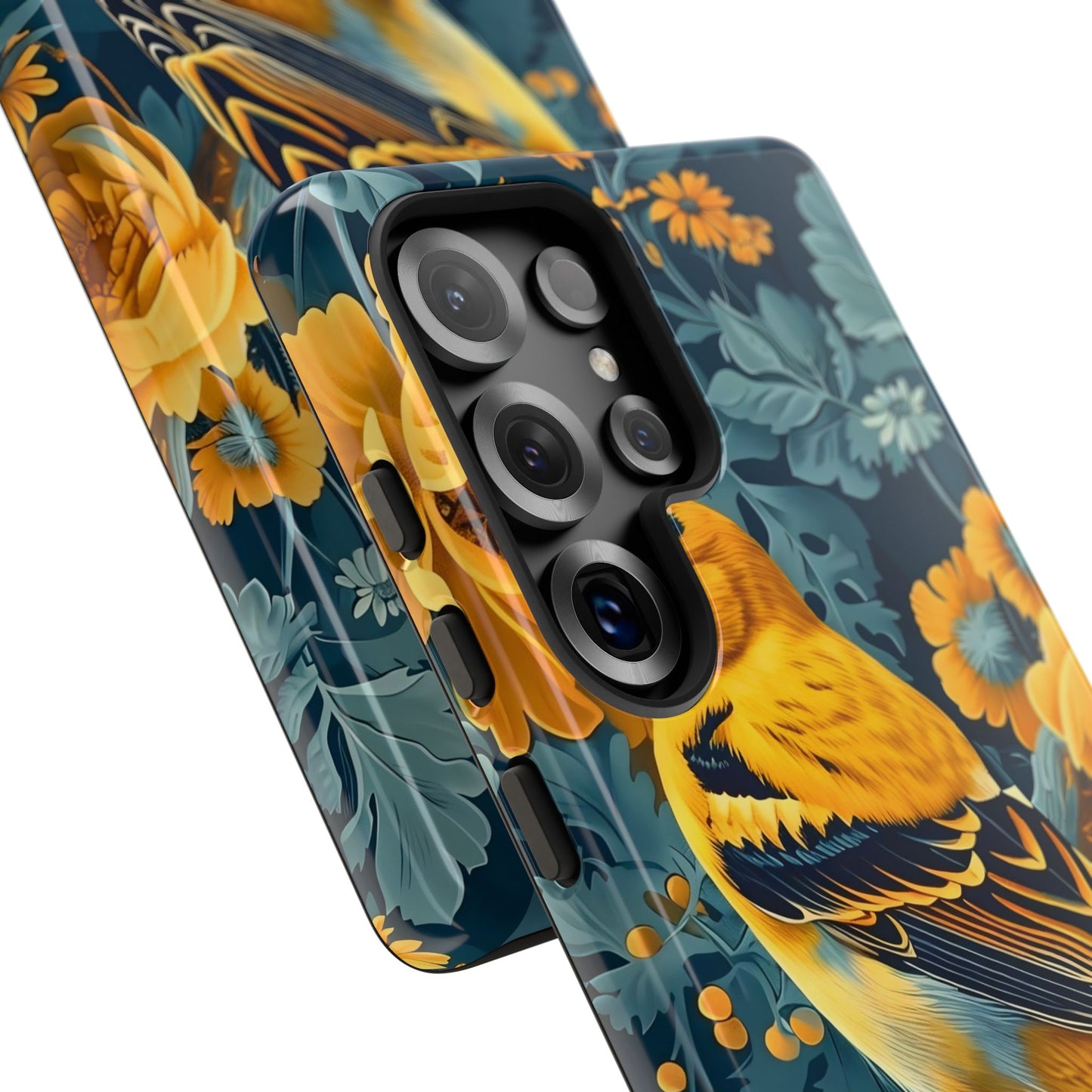 Colorful Bird Phone Case, Floral Tough Phone Cover for Bird Lovers, Eco-Friendly Mobile Shell, Gift for Nature Enthusiasts, Custom [...]