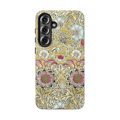 Floral Phone Case - Tough Cases, Floral Design, Stylish, Protective, Unique Gift for Her, Phone Accessories