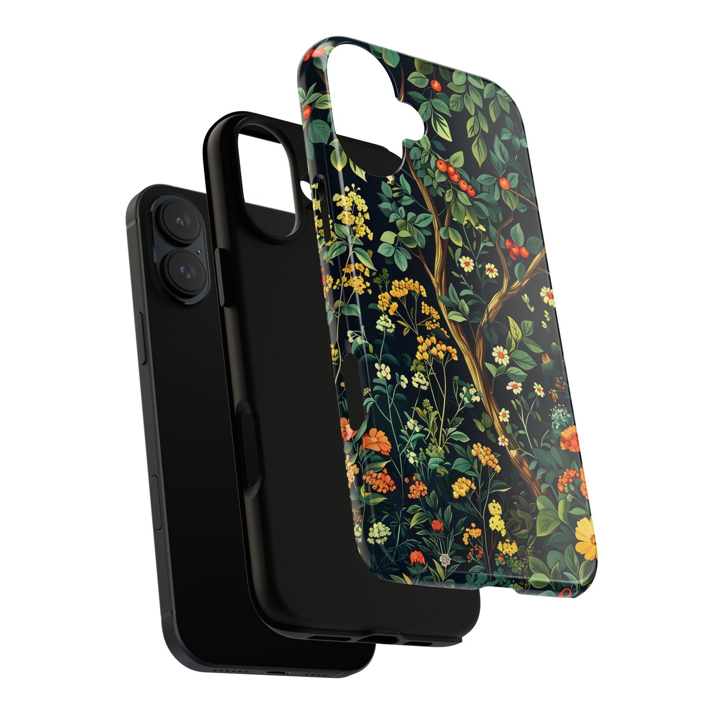 Floral Phone Case - Tough Cases, Colorful Nature Design, Gift for Flower Lovers, Phone Accessory, Unique Cell Phone Cover