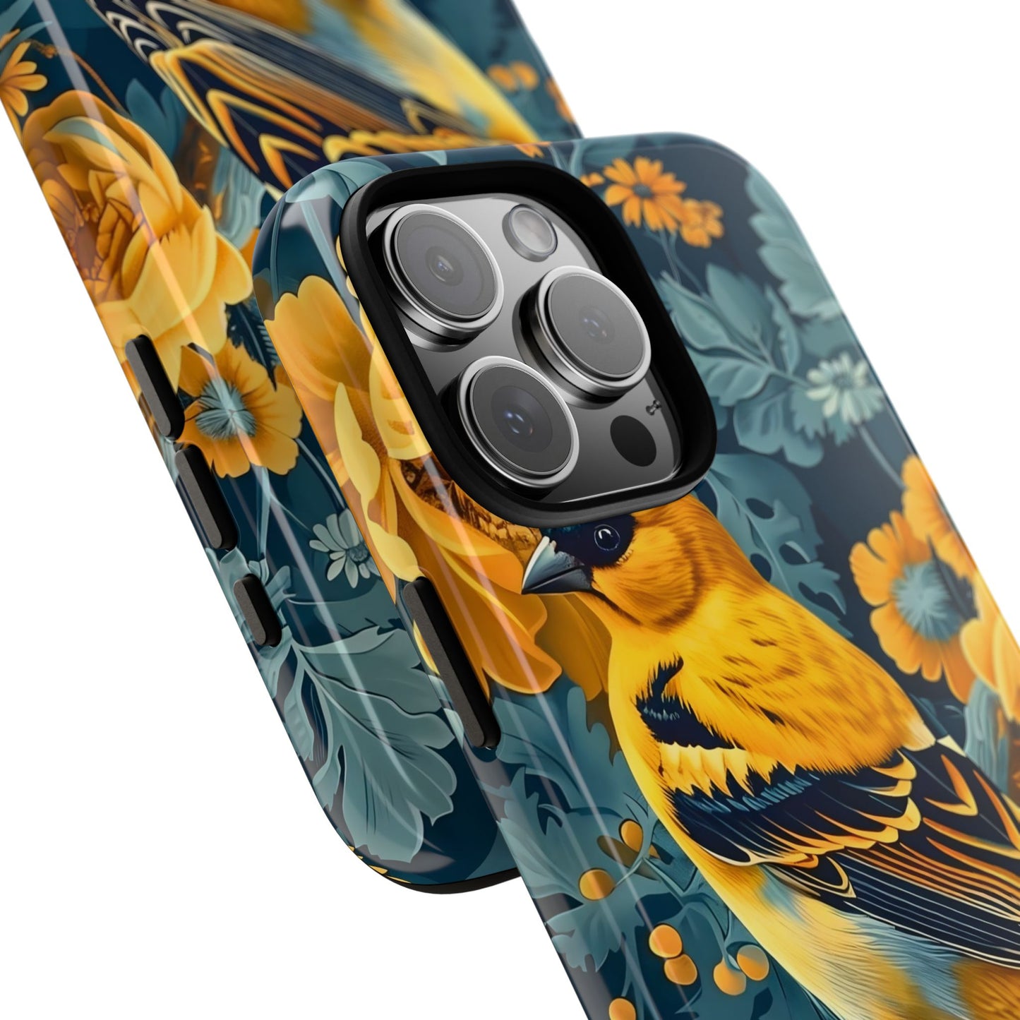 Colorful Bird Phone Case, Floral Tough Phone Cover for Bird Lovers, Eco-Friendly Mobile Shell, Gift for Nature Enthusiasts, Custom [...]