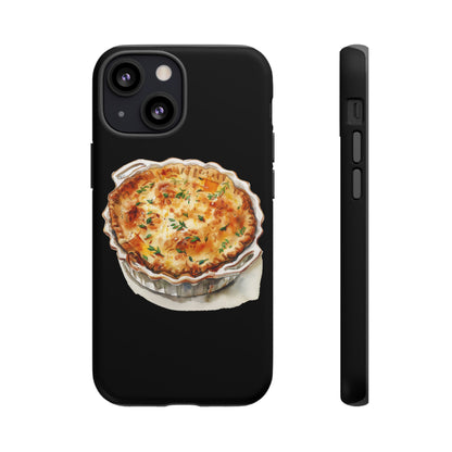 Quiche Phone Case - Funky Kitchen Decor, Foodie Gift, Chef Accessories, Culinary Art, Quirky Phone Cover
