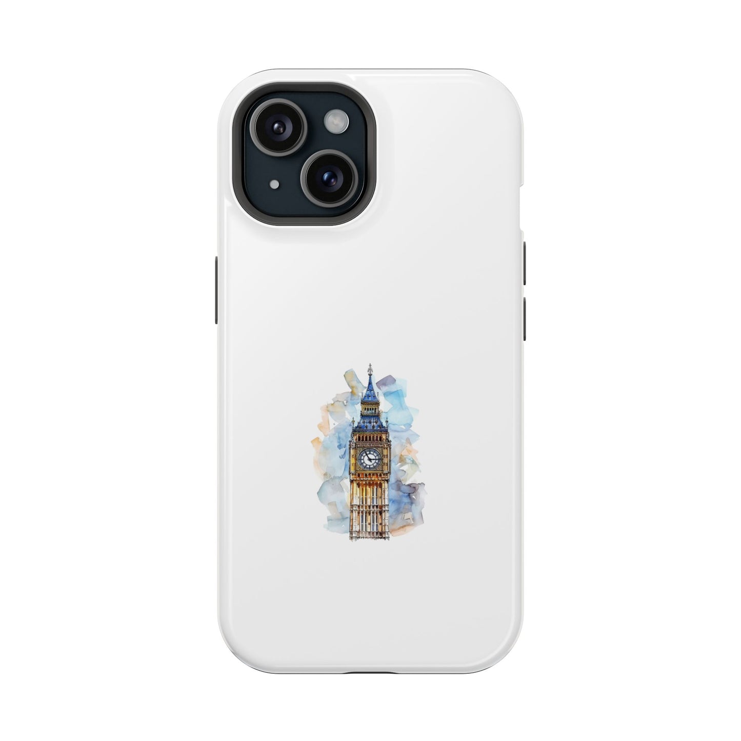 Artistic Magnetic Phone Cases with Iconic Designs, Unique Cell Phone Cover, London Tower Case, Gift for Travelers, Customizable Art Cases