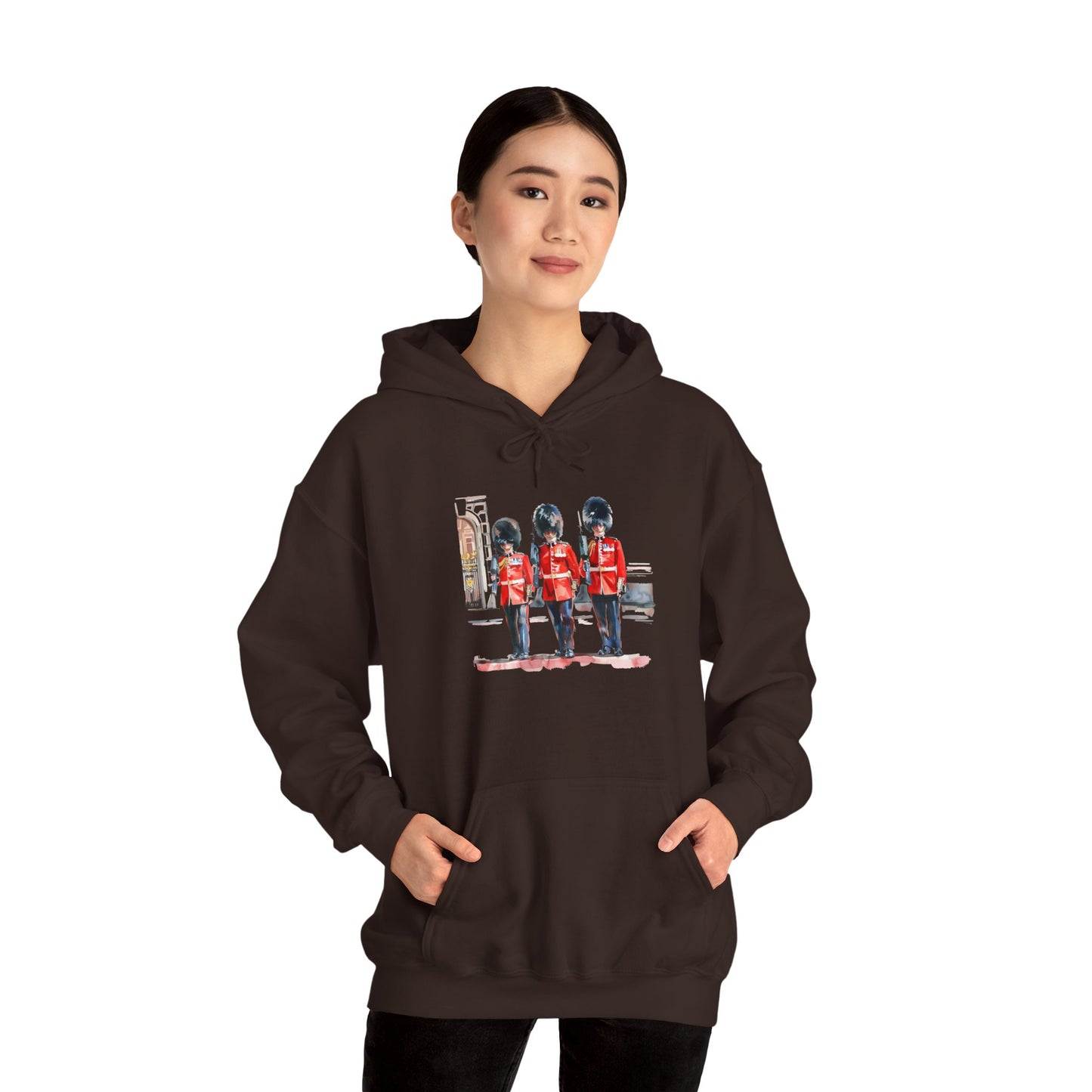 Unisex Heavy Blend™ Hooded Sweatshirt - A Legacy in Red - Cornwall’s Army Museum