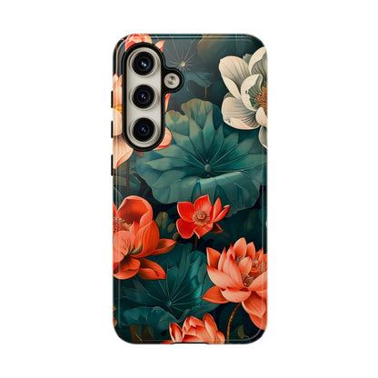 Flower Phone Case, Floral Phone Cover, Tough Case for Floral Lovers, Gift for Her, Stylish Tech Accessories