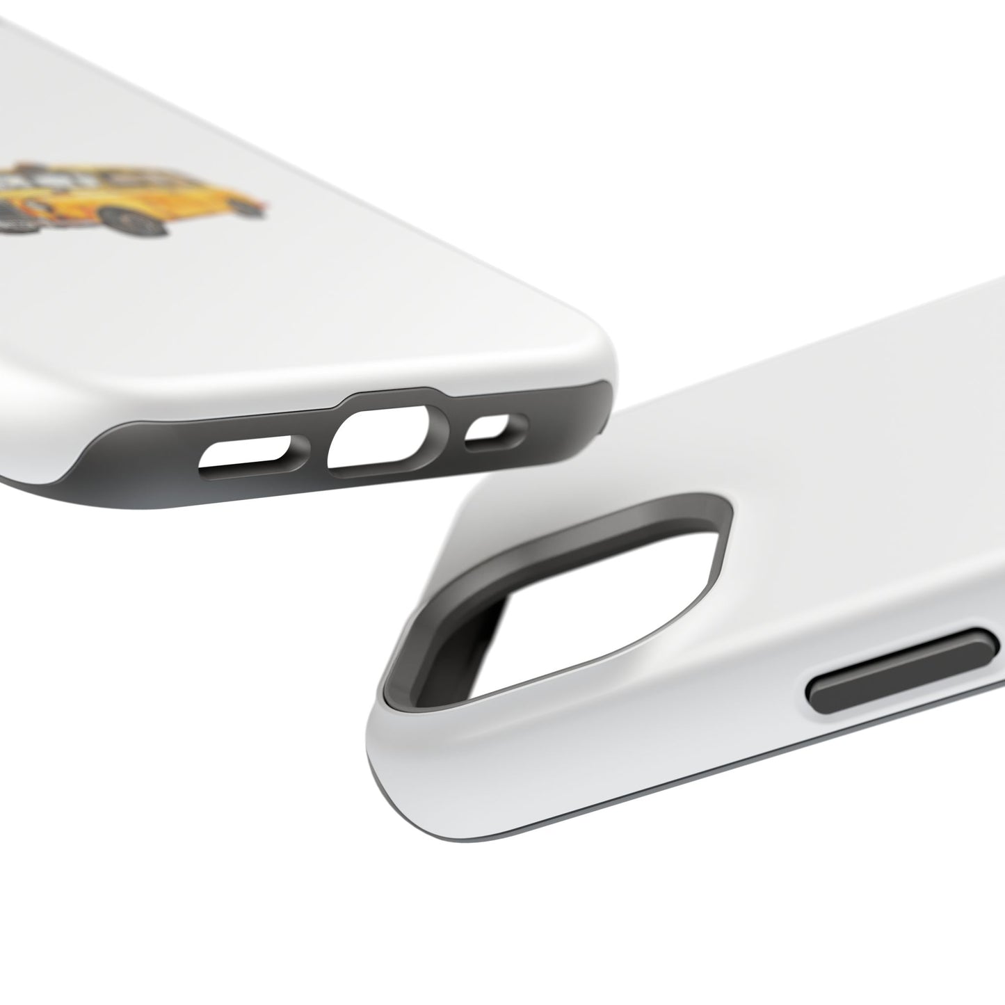 New York Taxi Magnetic Phone Case, Cute Gift for NYC Lovers, Travel Accessories, Unique Phone Cover, Durable Tough Case