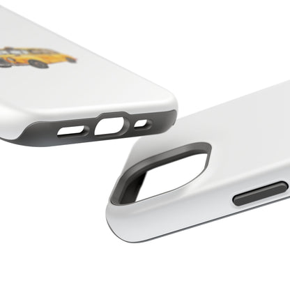 New York Taxi Magnetic Phone Case, Cute Gift for NYC Lovers, Travel Accessories, Unique Phone Cover, Durable Tough Case