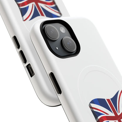 Union Jack Tough Magnetic Case, Durable Phone Cover, British Flag Cell Phone Protector, Gift for UK Lovers, Travel Accessories