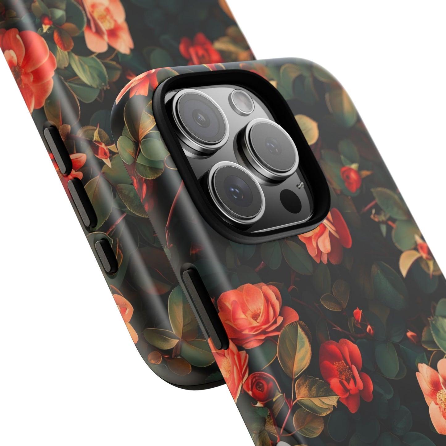 Floral Phone Case - Elegant Floral Design, Tough Protective Case, Perfect Gift for Her, Trendy Phone Accessories, Mother’s Day, Birthday