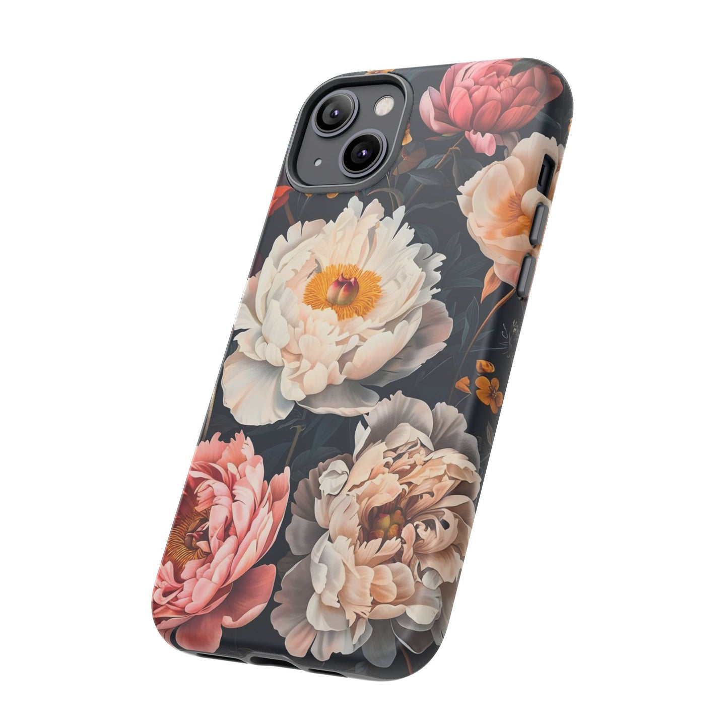 Floral Phone Case, Tough Phone Cover, Flower Design, Unique Gift for Her, Trendy Accessory, Spring Decor