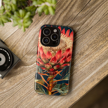 Tough Cases: Vibrant Floral Phone Case, Tough Phone Covers, Floral Art Cases, Nature Design Accessories, Gift for Nature Lovers