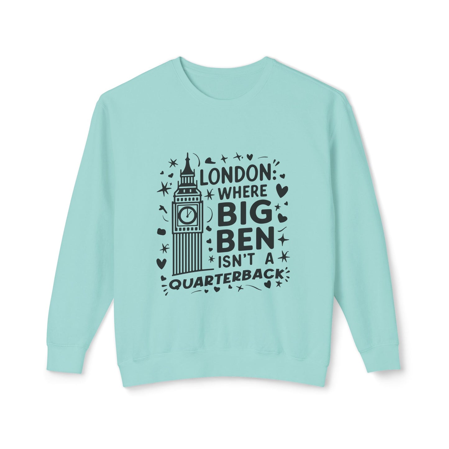 Unisex Lightweight Crewneck Sweatshirt - London's Dream