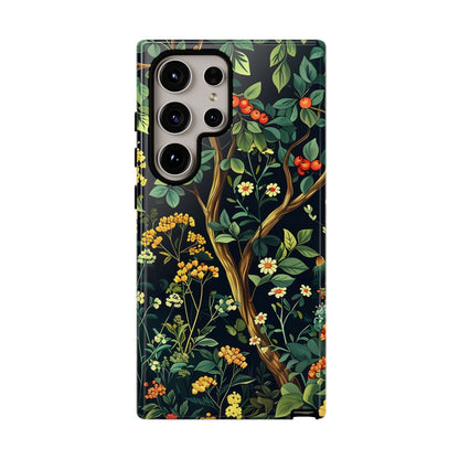 Floral iPhone Case, Nature Inspired Tough Case, Botanical Phone Cover, Eco-Friendly Gift, Unique Floral Design