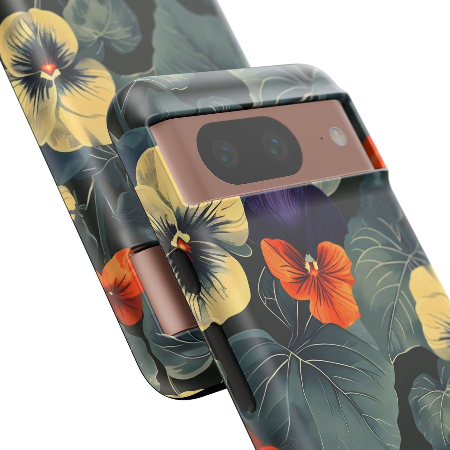 Tough Cases Floral iPhone Case, Tough Phone Cover, Stylish Floral Design, Gift for Her, Summer Vibe, Durable Protective Case