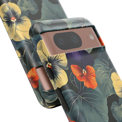Tough Cases Floral iPhone Case, Tough Phone Cover, Stylish Floral Design, Gift for Her, Summer Vibe, Durable Protective Case
