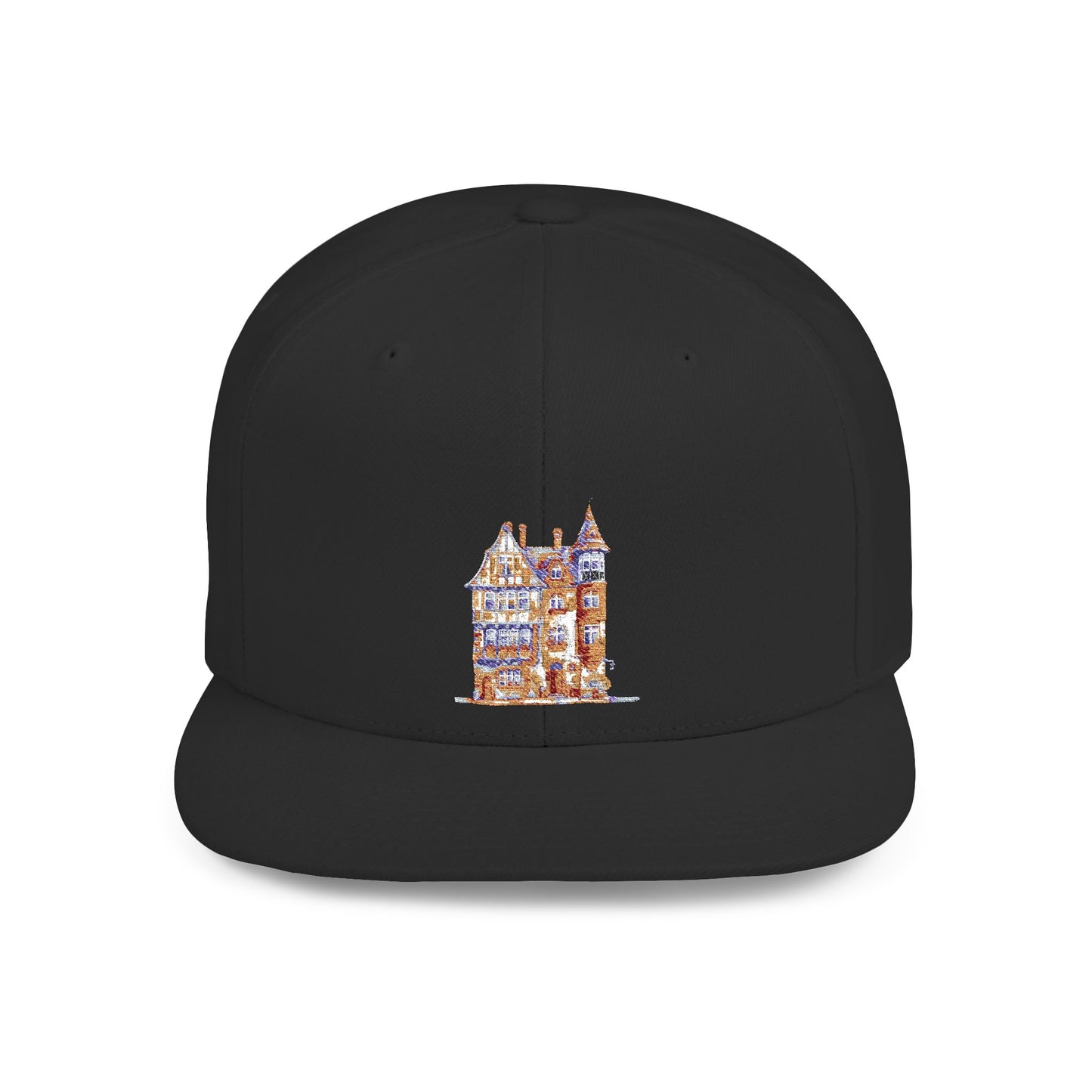English Breakfast Platter Flat Bill Snapback
