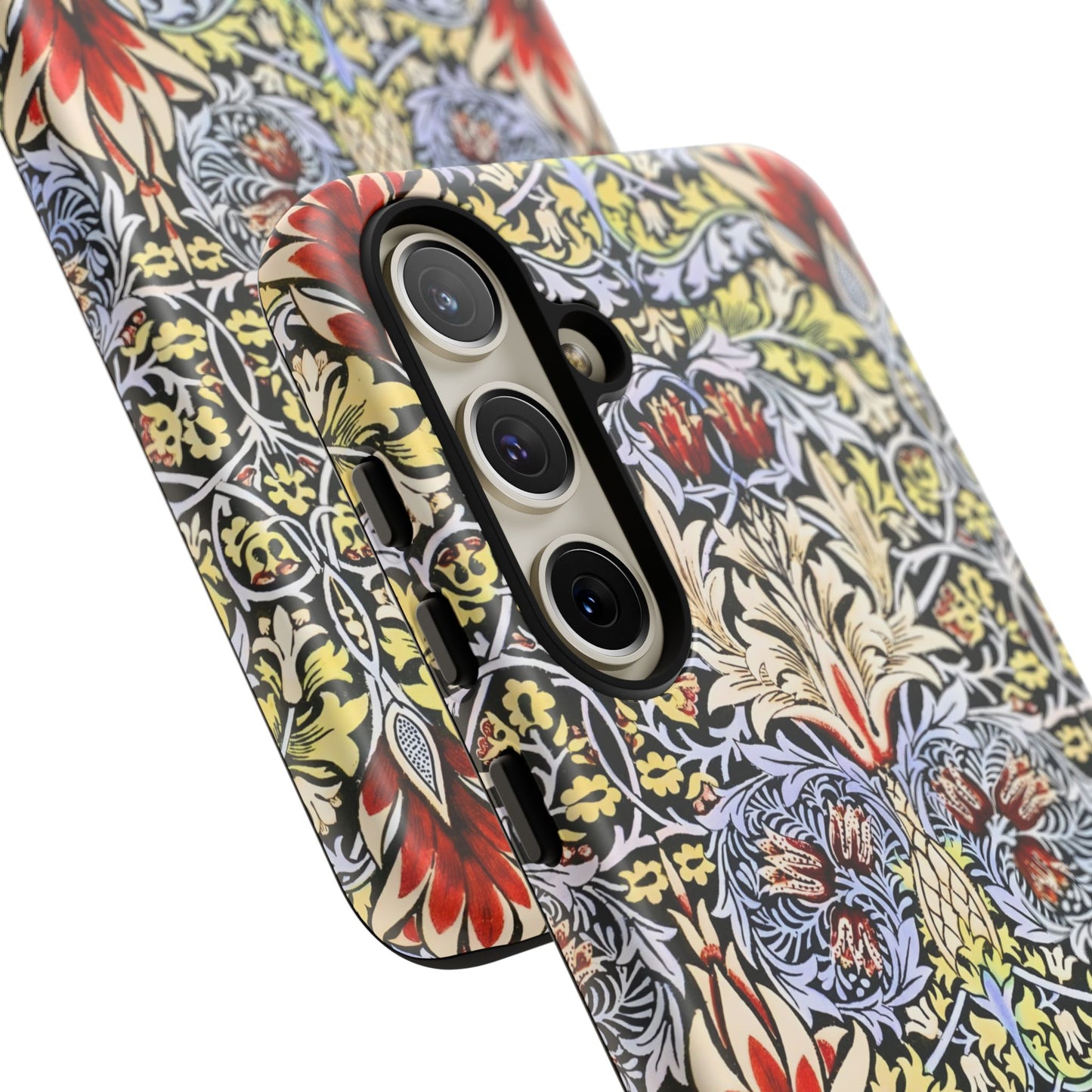 Stylish Phone Case - Floral Design, Tough Cases, Gift for Her, Phone Accessories, Trendy Tech, Unique Cell Phone Cover