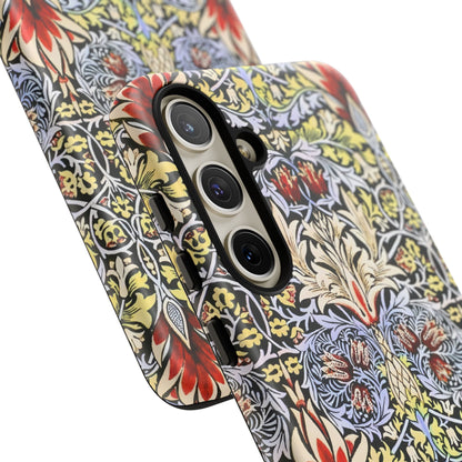 Stylish Phone Case - Floral Design, Tough Cases, Gift for Her, Phone Accessories, Trendy Tech, Unique Cell Phone Cover