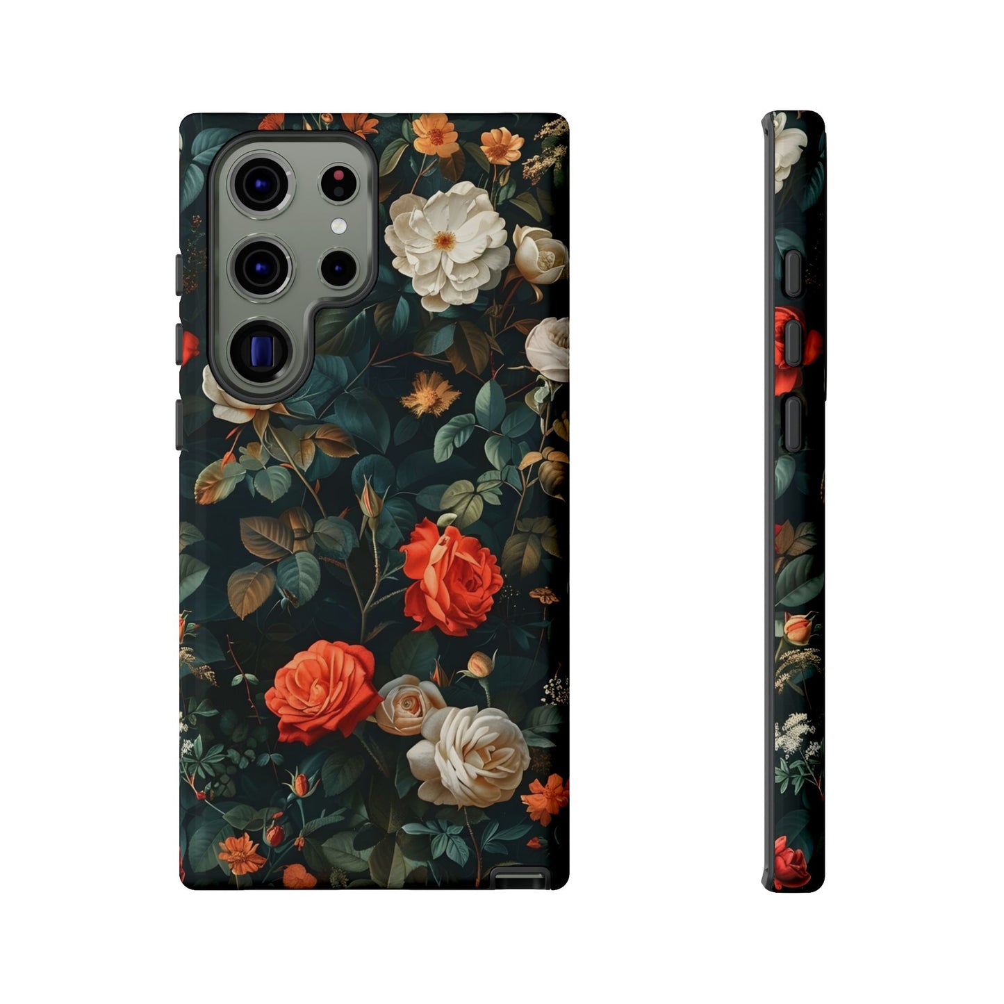 Floral Phone Case | Tough Cases with Elegant Design | Gift for Her, Mother's Day, Birthdays, Personalized, Trendy Tech Accessories