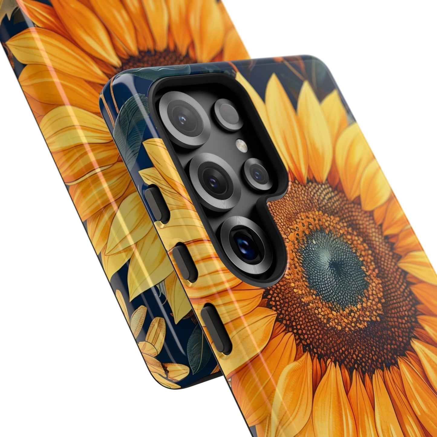 Sunflower Phone Case - Floral Design for Nature Lovers, Cute Spring Accessory, Gift for Her, Eco-Friendly Cover