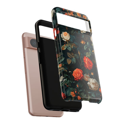 Floral Phone Case | Tough Cases with Elegant Design | Gift for Her, Mother's Day, Birthdays, Personalized, Trendy Tech Accessories