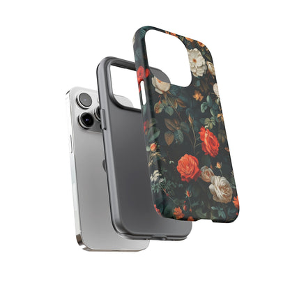 Floral Phone Case | Tough Cases with Elegant Design | Gift for Her, Mother's Day, Birthdays, Personalized, Trendy Tech Accessories