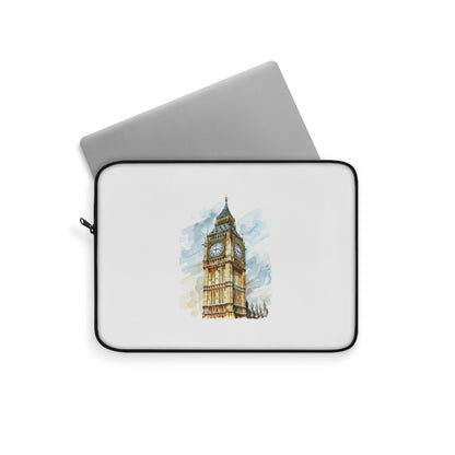 Stylish Big Ben Laptop Sleeve | Travel Accessory, Unique Gift for Students, Home Office Decor, Tech Organizer, Anniversary Gift