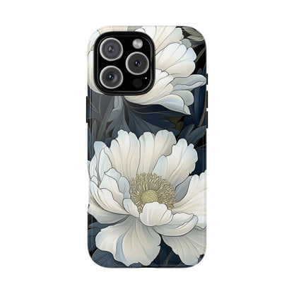 Elegant Floral Phone Case, Floral iPhone Cover, Flower Art Phone Case, Eco-Friendly Mobile Protection, Tough & Stylish Phone Case