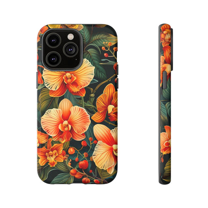 Floral Phone Case - Tough Cases, Protective Cover, Gift for Her, Smartphone Accessory, Floral Design, Nature-Inspired