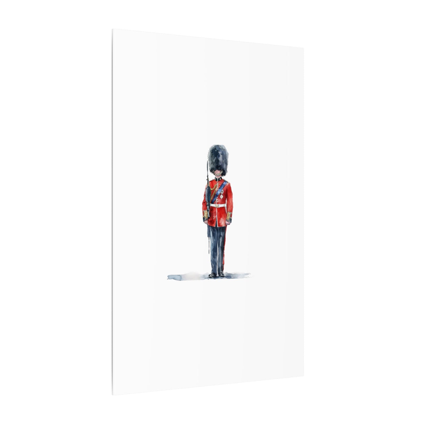 Royal Guard Canvas Art Print, British Soldier Wall Decor, Home Decoration, Gift for History Lovers, Art for Offices, Unique Wall Gallery