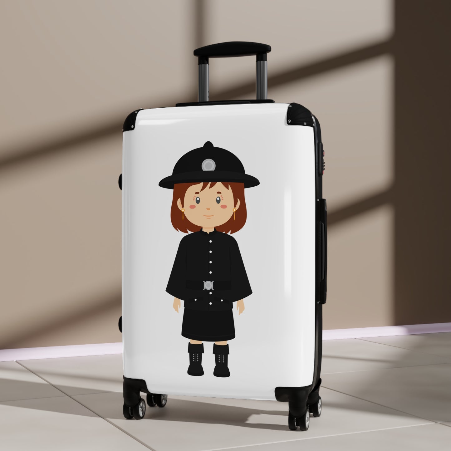 Female British Police Officer - Suitcase