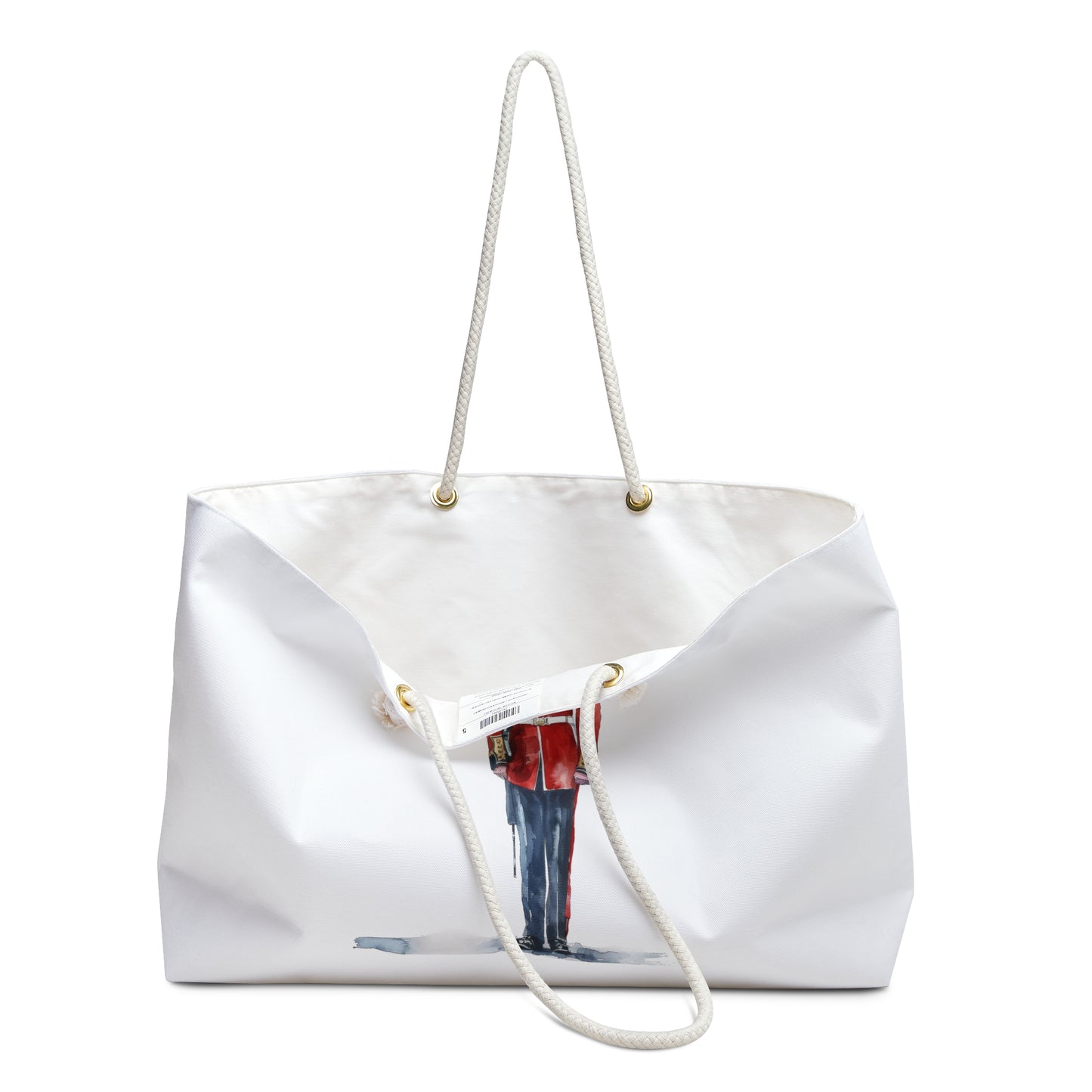 Stylish Weekender Bag with Guard Design, Travel Tote, Beach Bag, Overnight Bag, Gift for Travelers, Weekend Getaway Accessories