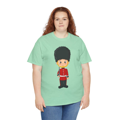 Unisex Heavy Cotton Tee - Bodmin’s Brave - The Iconic Red Jacket