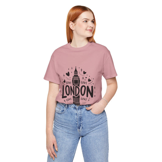 Unisex Jersey Short Sleeve Tee - Pretty London