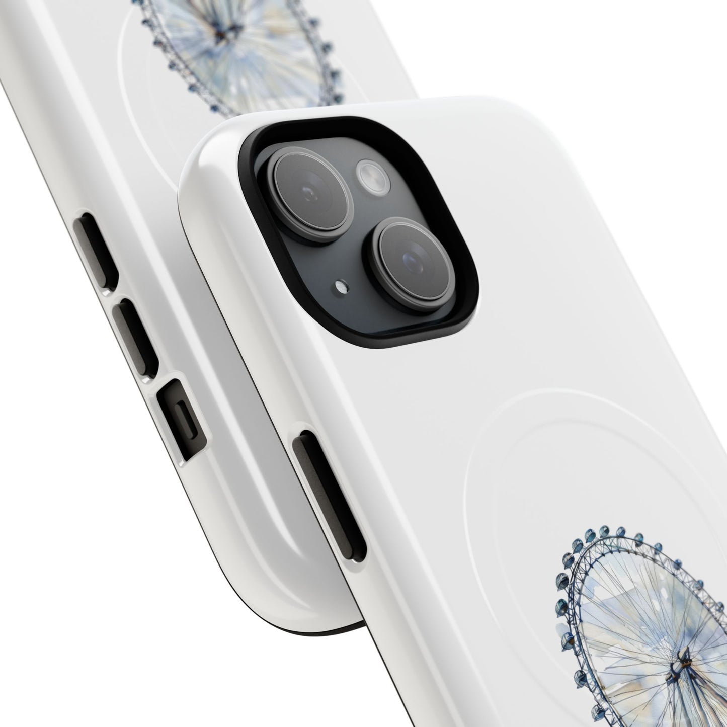 Funky Ferris Wheel Magnetic Case | Tough iPhone Cover, Customized Phone Case, Unique Gift, Festival Accessory, Durable Phone Protection