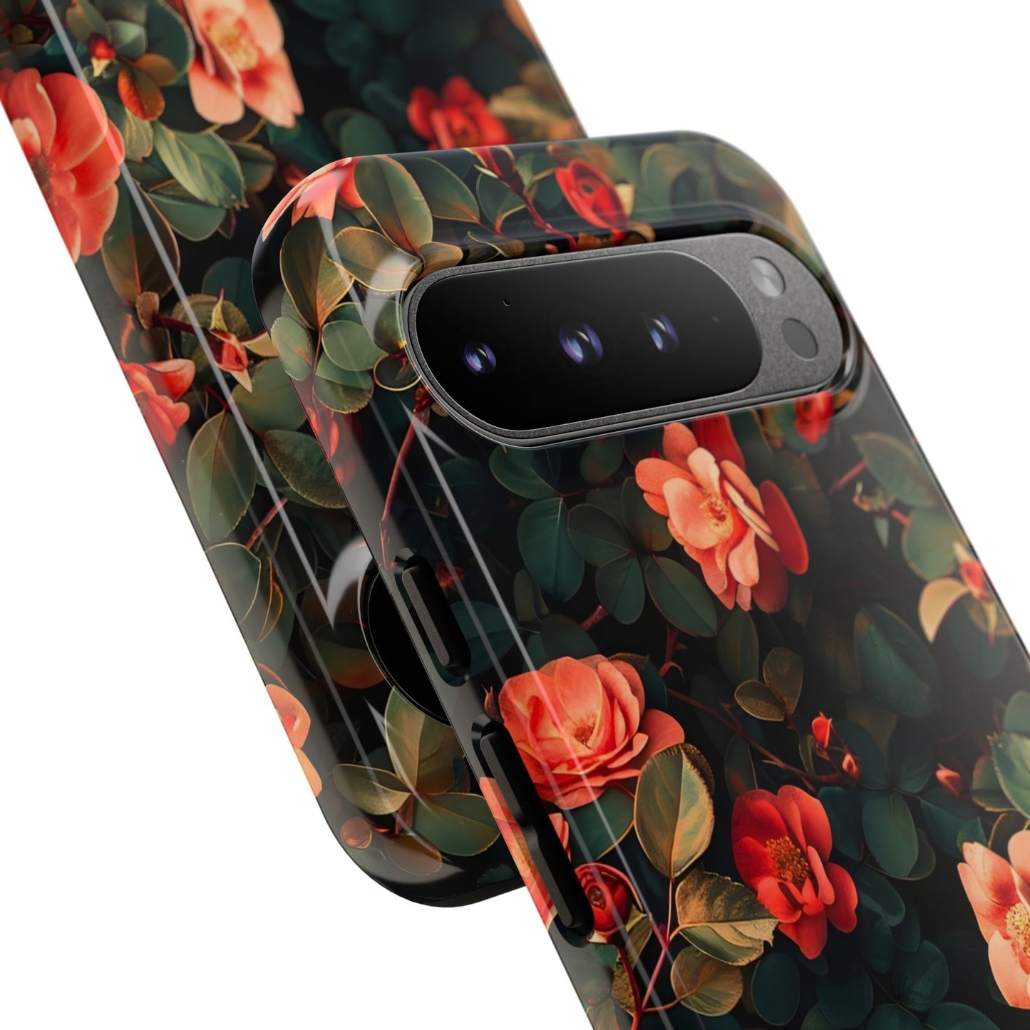 Floral Phone Case - Elegant Floral Design, Tough Protective Case, Perfect Gift for Her, Trendy Phone Accessories, Mother’s Day, Birthday