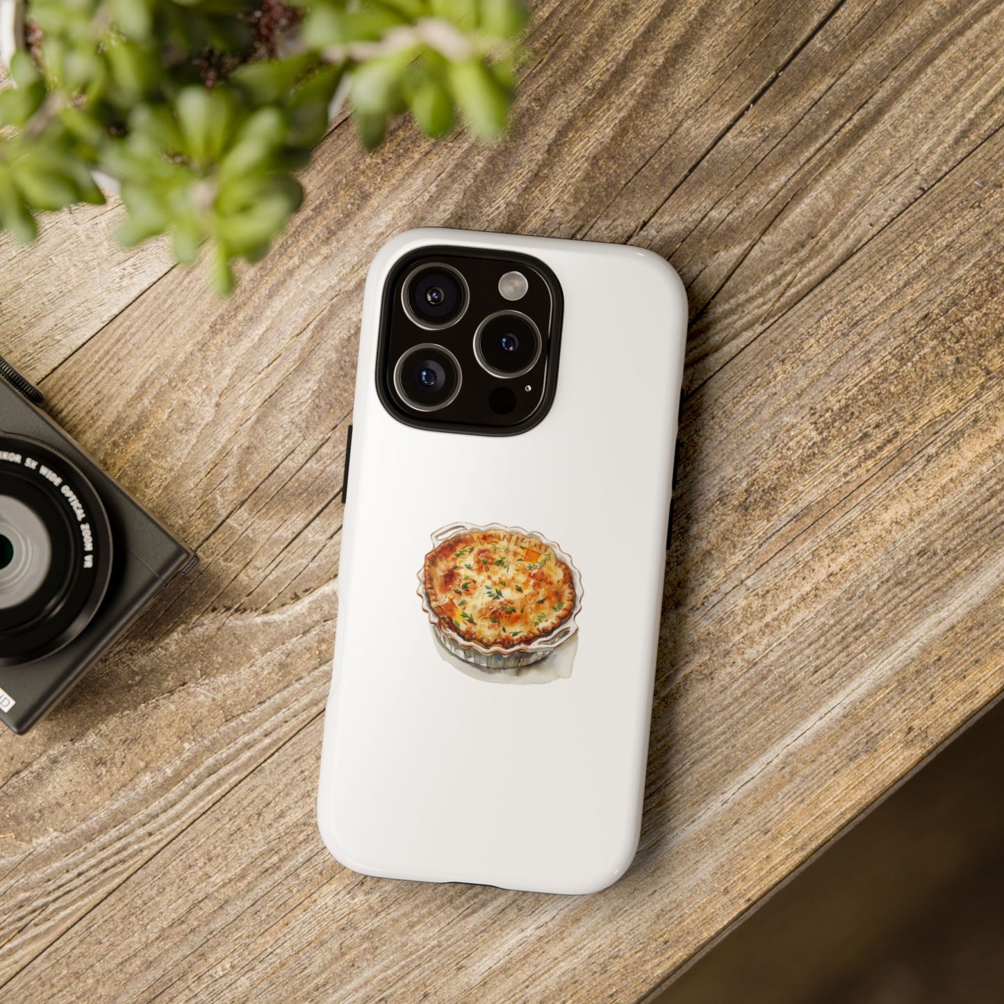 Quiche Lover's Phone Case - Stylish Tough Cases for Foodies