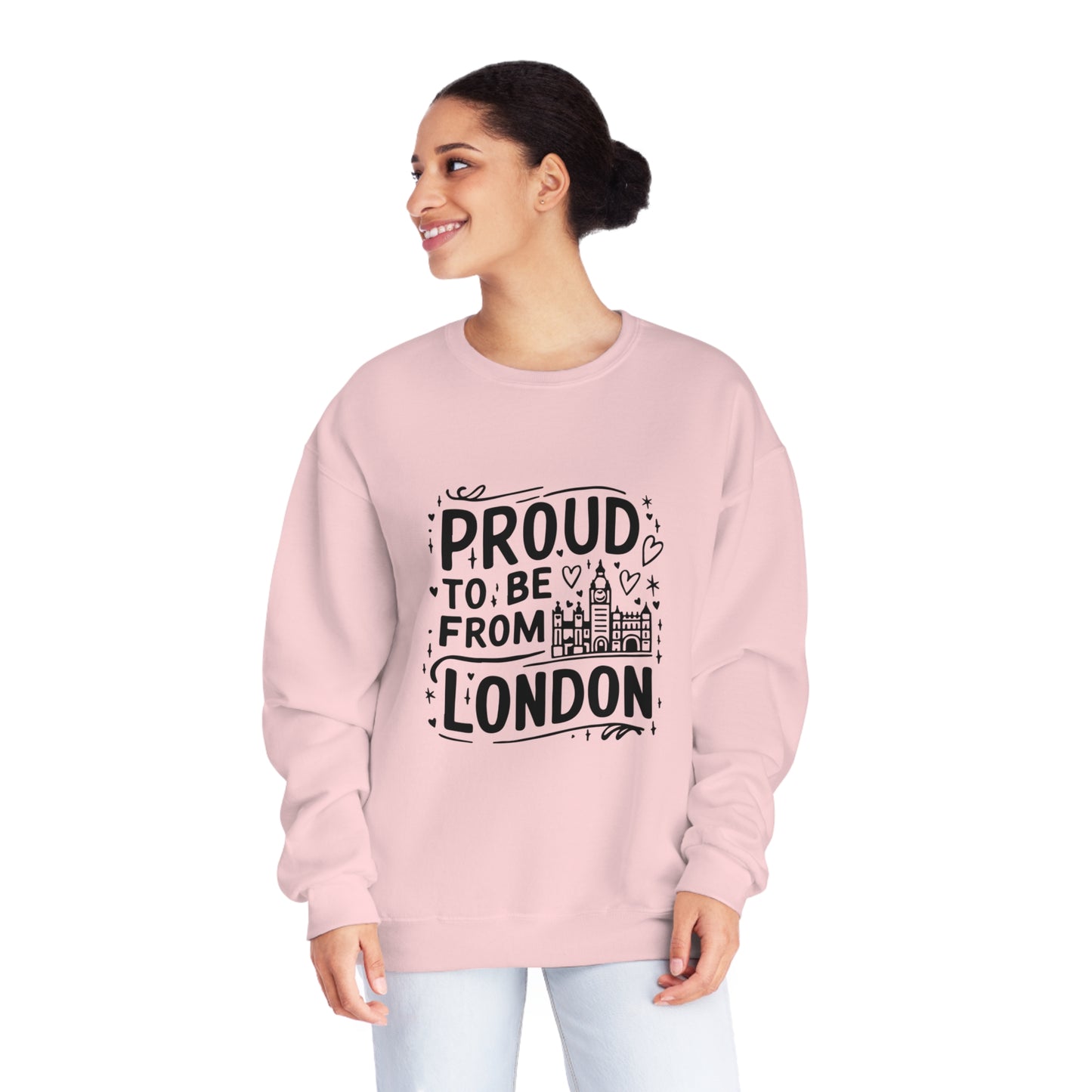 Unisex NuBlend® Crewneck Sweatshirt - Proud to be from London