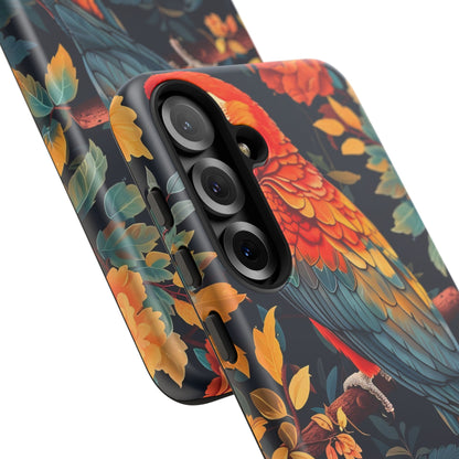 Vibrant Parrot Phone Case - Tough, Stylish, Nature-Inspired, Tropical, Wildlife, Perfect Gift, Summer Vibes