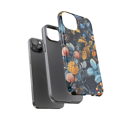 Floral iPhone Case, Tough Phone Cover, Nature-inspired Accessory, Gift for Her, Trendy Protection Case