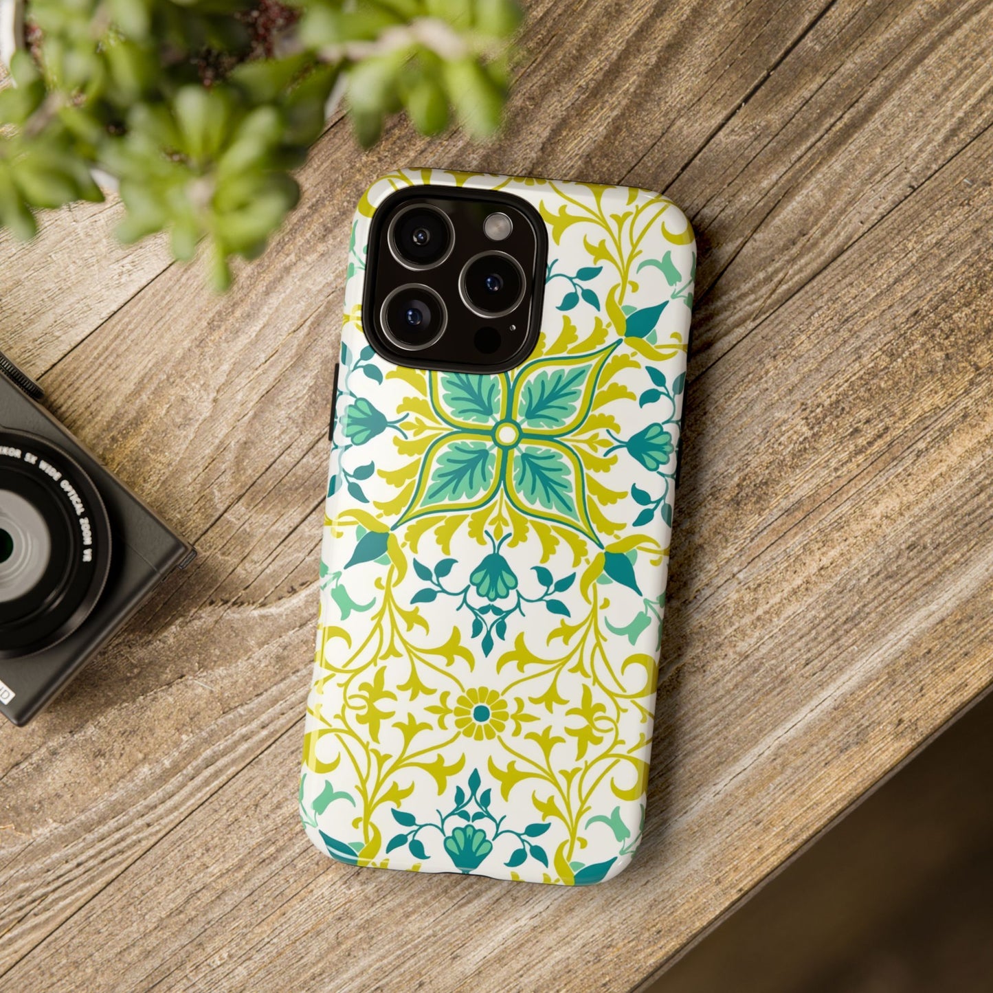 Vibrant Floral Phone Case - Protective Cover for iPhone, Stylish Gadget Accessory, Perfect Gift for Her, Home Decor, Trendy Tech