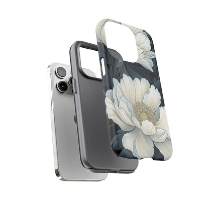 Elegant Floral Phone Case, Floral iPhone Cover, Flower Art Phone Case, Eco-Friendly Mobile Protection, Tough & Stylish Phone Case
