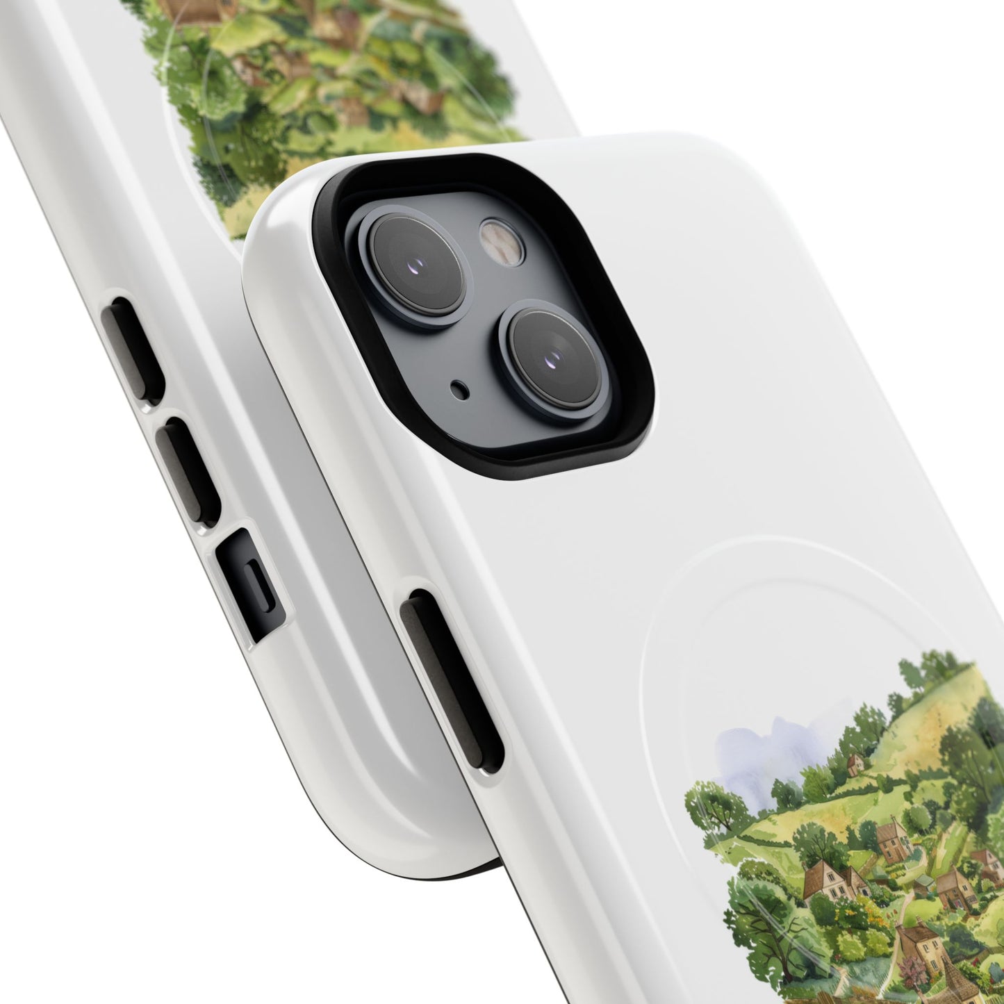 Countryside Scene Magnetic Phone Case, Nature Lover Gift, Customized Phone Cover, Outdoor Adventure Accessory, Eco-Friendly Design
