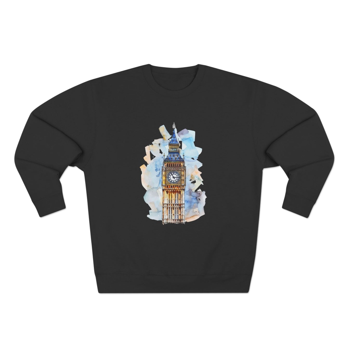 Unisex Crewneck Sweatshirt - Iconic Big Ben Clock Tower