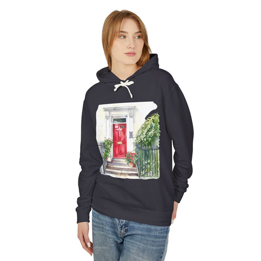 Unisex Lightweight Hooded Sweatshirt - England Aesthetics - Embracing Classic British Charm and Style