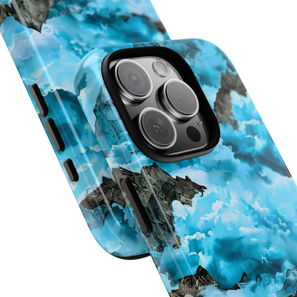 Mountain Wave Phone Case - Adventure Gear, Outdoor Gifts, Stylish Cases, Trendy Accessories, Nature Lovers