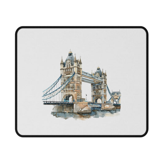 London Bridge Non-Slip Gaming Mouse Pad, Gamer Accessory, Desk Decor, Computer Gear, Gift for Gamers