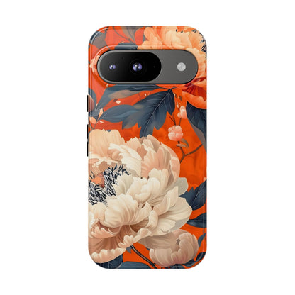 Floral Tough Case, Durable Floral Phone Case, Stylish Protection Case, Gift for Her, Spring Accessories, Mother’s Day Gift