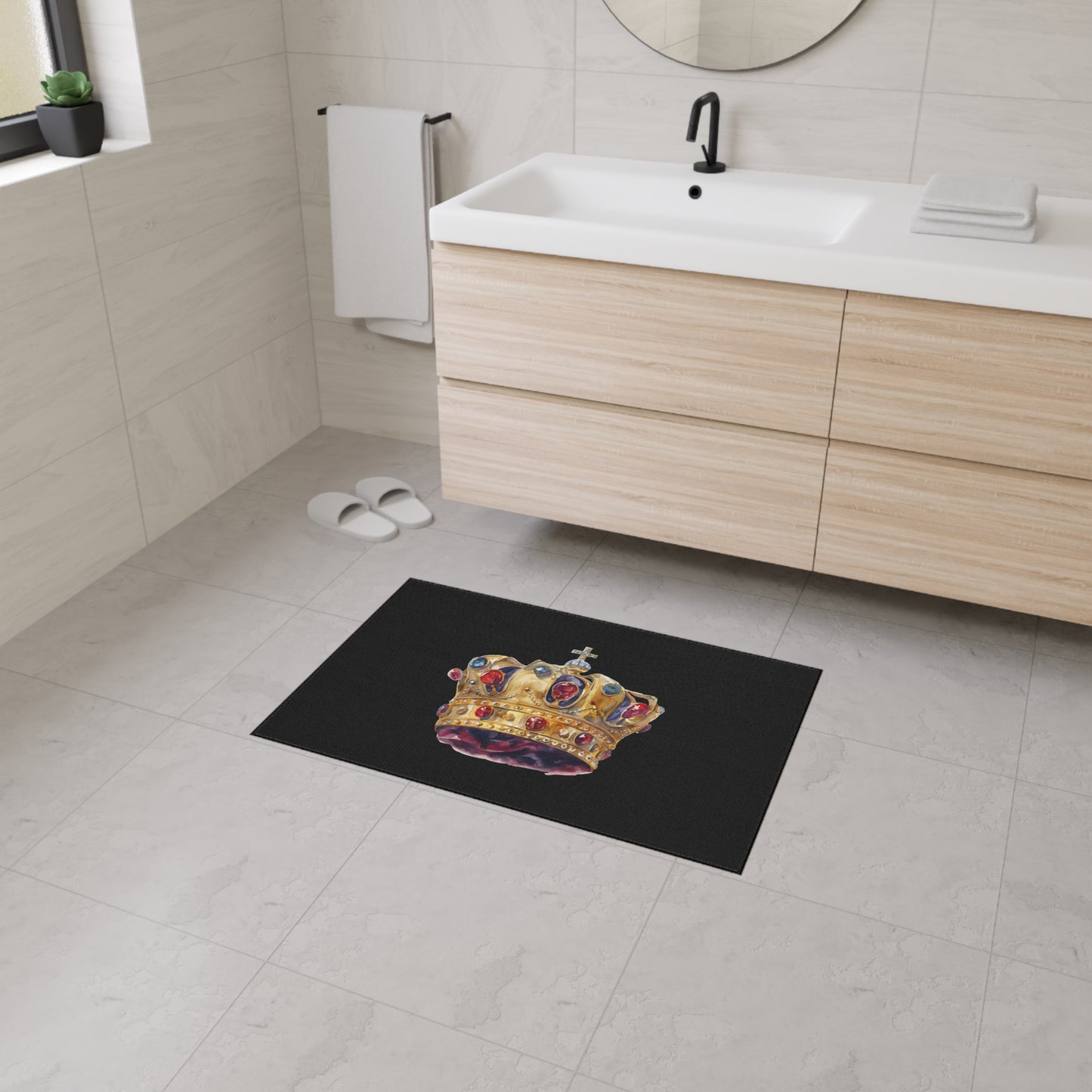 Royal Crown Heavy Duty Floor Mat | Unique Entryway Rug | Home Decor for Royalty Lovers | Perfect Gift for Housewarming, Weddings, and [...]