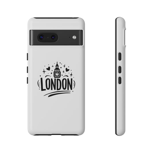 Tough Cases: London Design Phone Case - Stylish Protection for Travelers