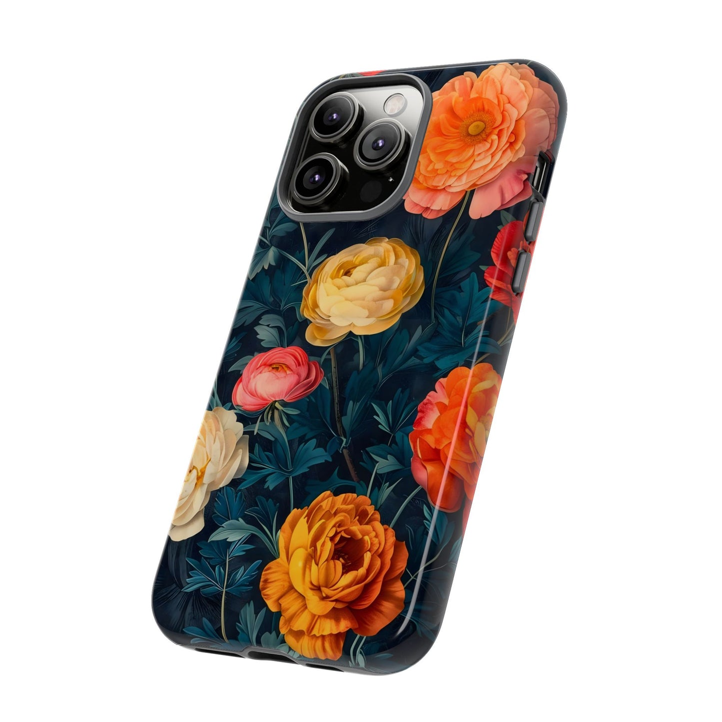 Floral Phone Case, Tough Cases for Phone Protection, Gift for Flower Lovers, Floral Designs, Spring Decor